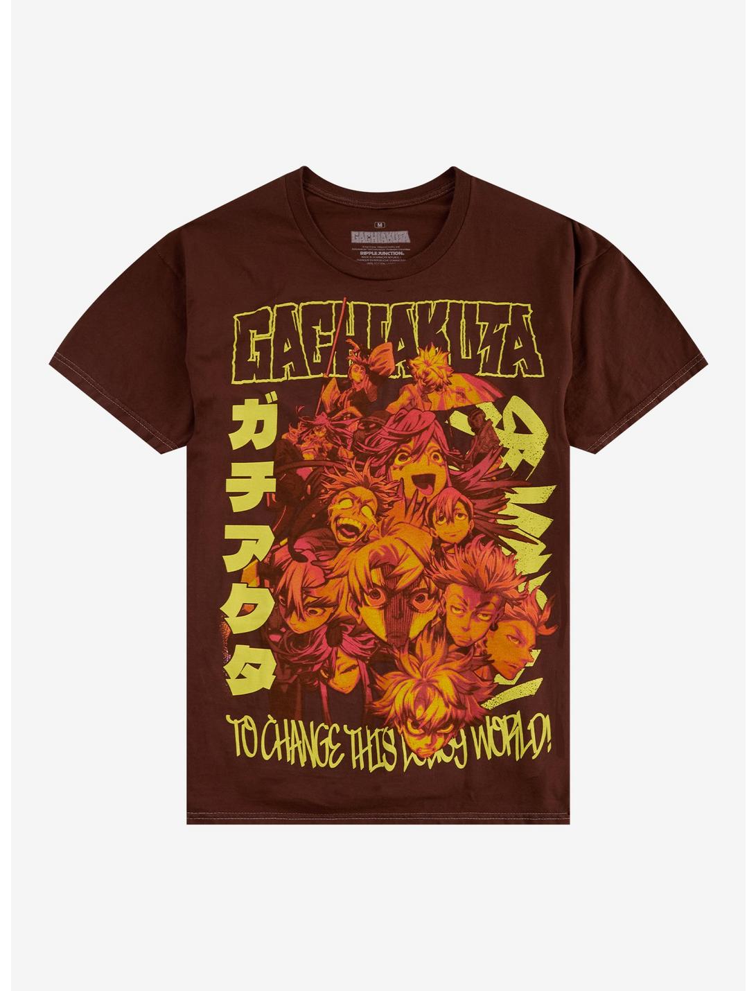 Gachiakuta Group Tonal Quote T-Shirt