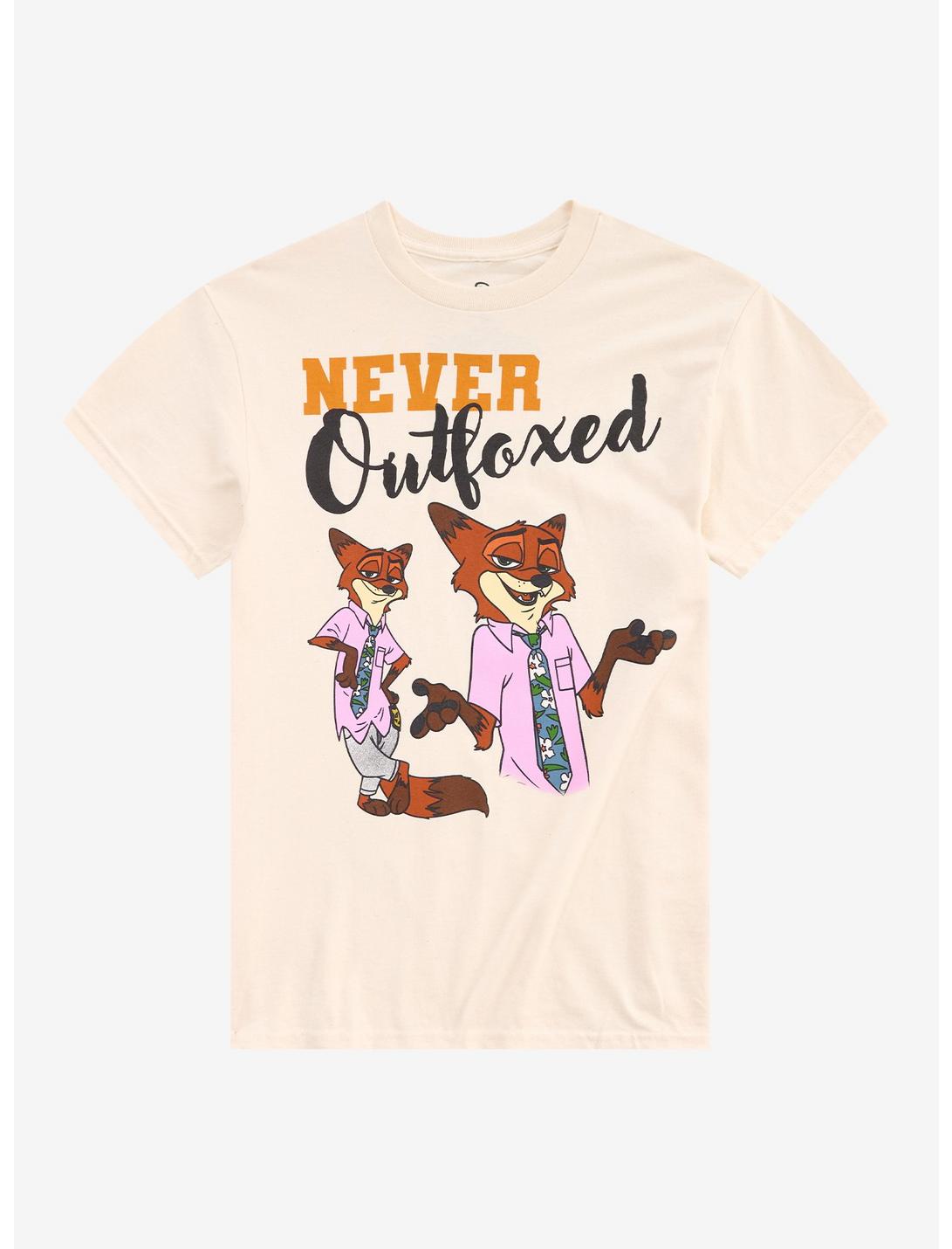 T-Shirt Disney Zootopie 2 Nick Jamais Surpris