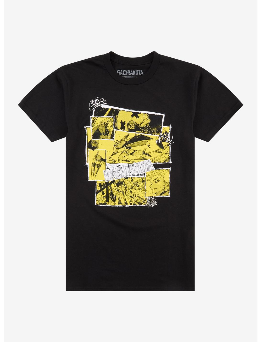 Gachiakuta Enjin Manga Panel Collage T-Shirt