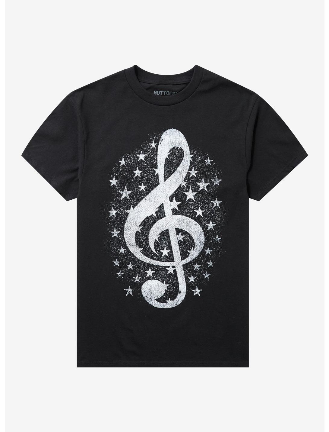 Treble Clef & Stars T-Shirt