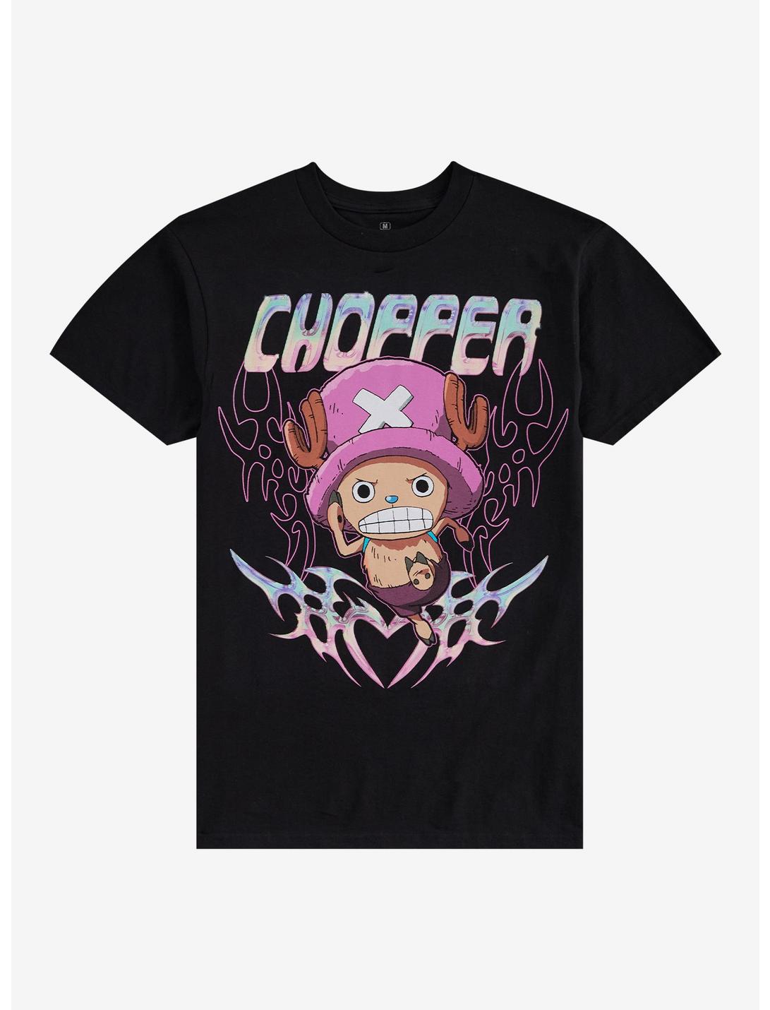 One Piece Chopper Chrome Cyber Sigils T-Shirt