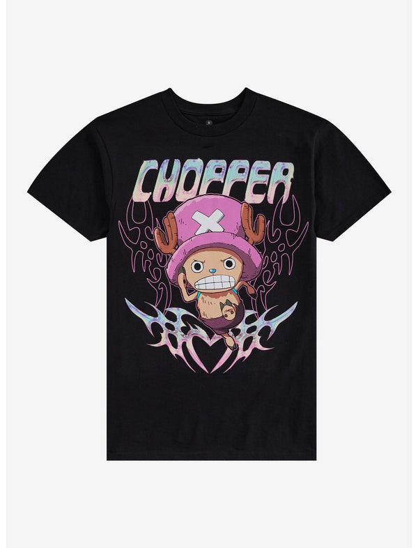 One Piece Chopper Chrome Cyber Sigils T-Shirt