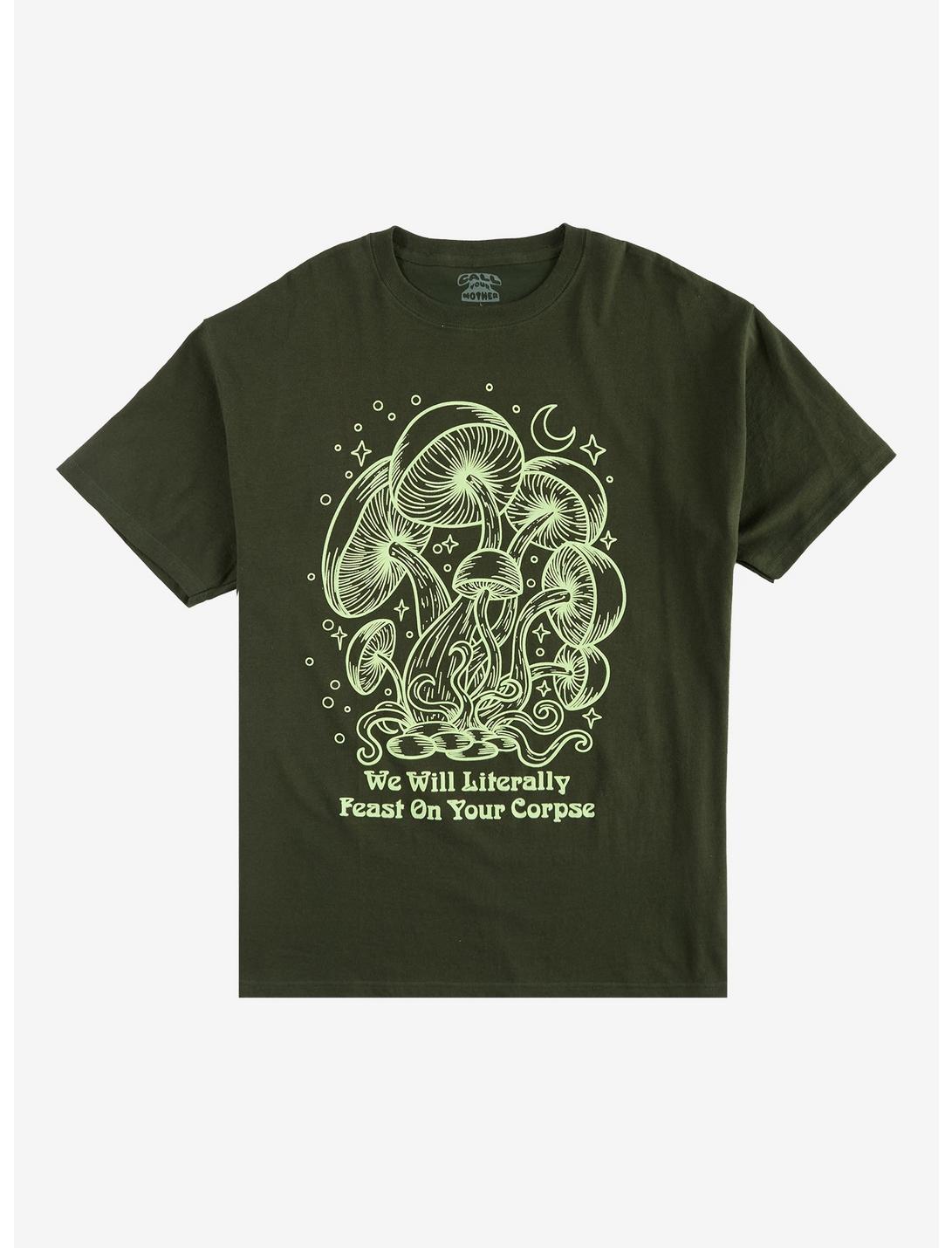 Mushroom Feast T-Shirt By Call Your Mother