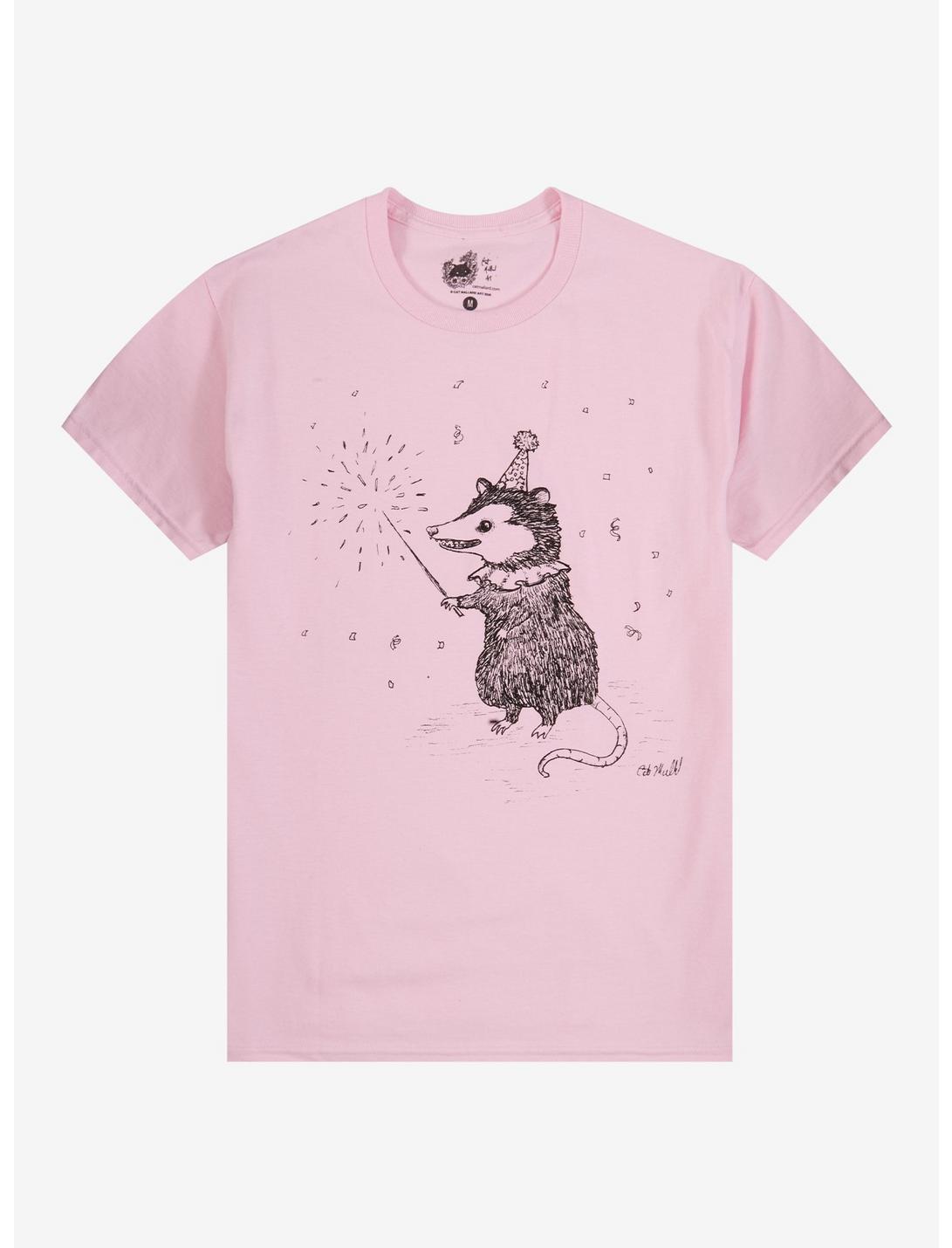 Possum Birthday T-Shirt By Cat Mallard