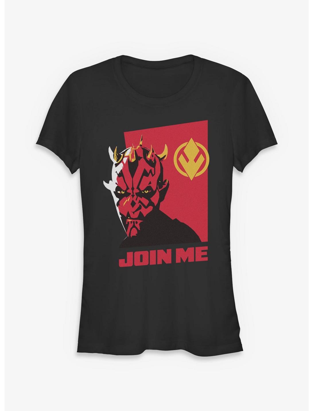 Star Wars: Maul Shadow Lord Join Me Girls T-Shirt