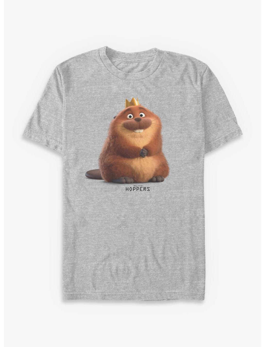 Disney Pixar Hoppers Happy King George Beaver T-Shirt
