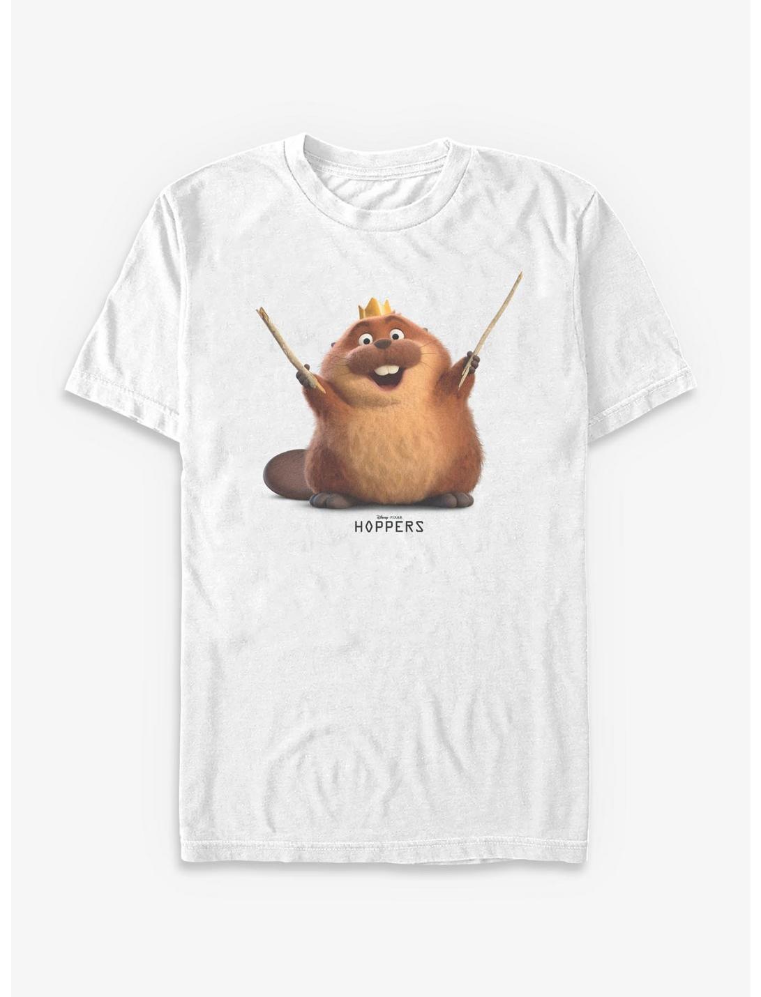 Disney Pixar Hoppers King George Beaver Smiling T-Shirt