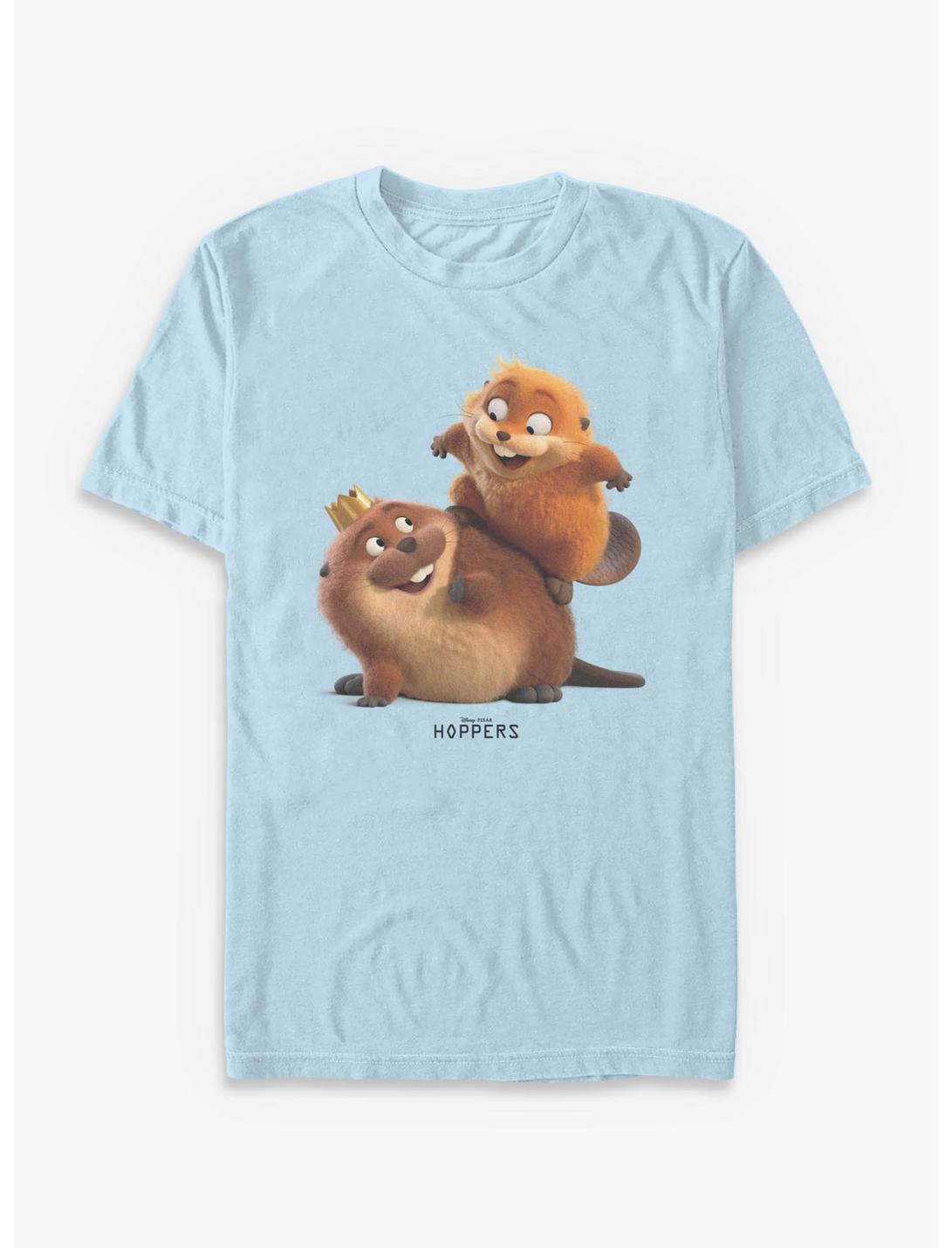 Disney Pixar Hoppers King George And Mabel Beaver T-Shirt