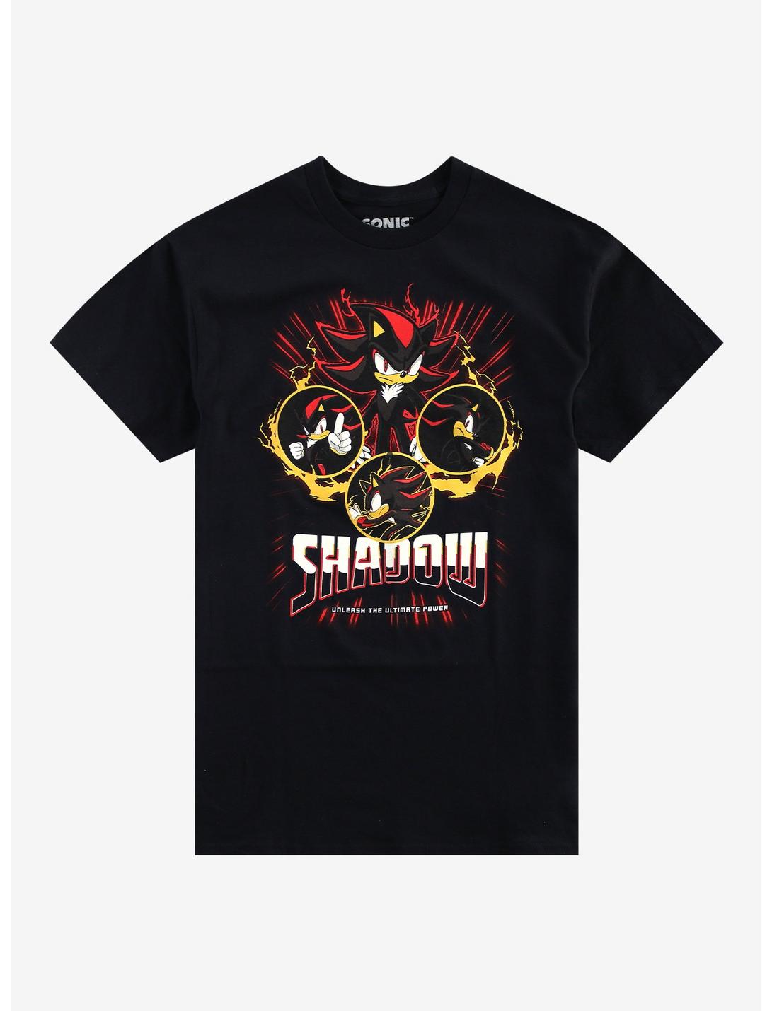 Sonic The Hedgehog Shadow Collage T-Shirt