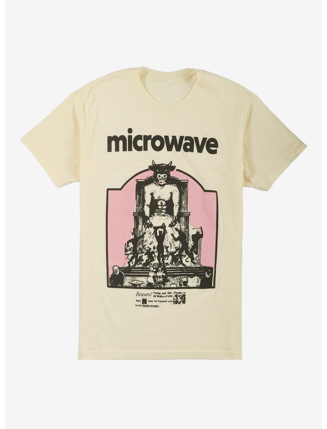 Microwave Cow Throne T-Shirt