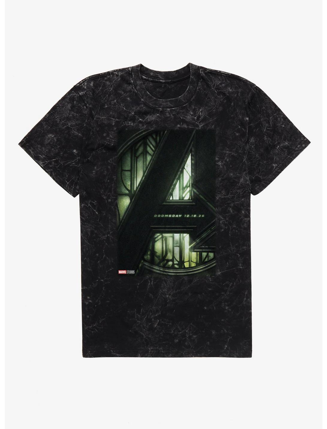 Marvel Avengers: Doomsday Poster Mineral Wash T-Shirt