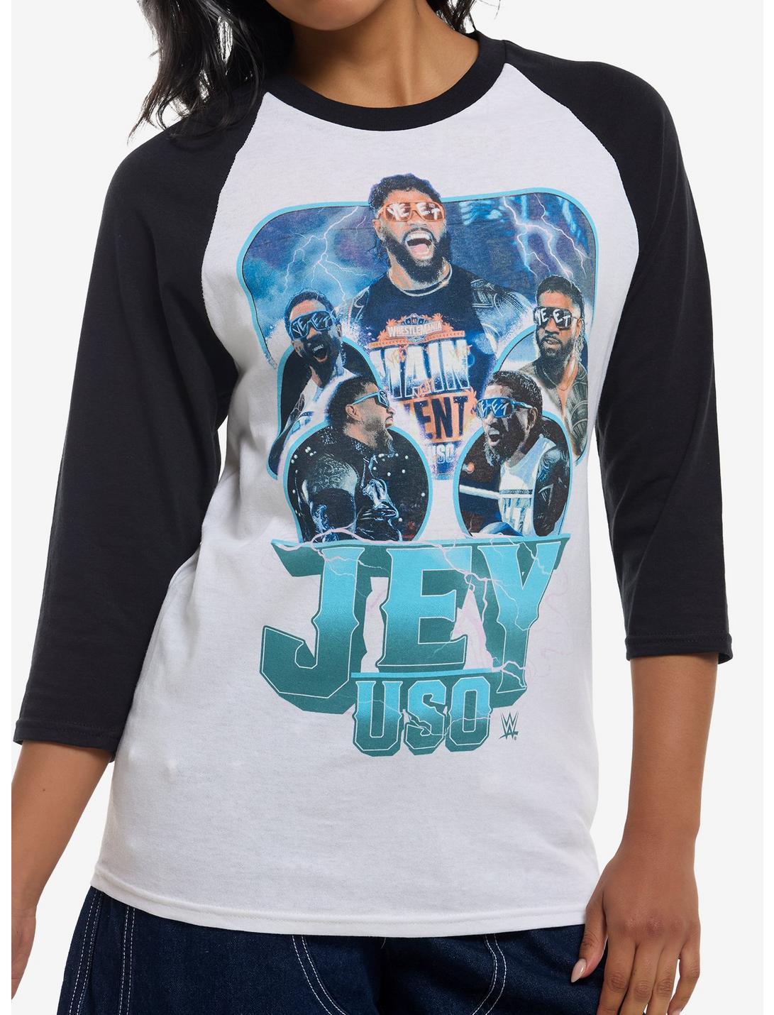 WWE Jey Uso Collage Raglan T-Shirt