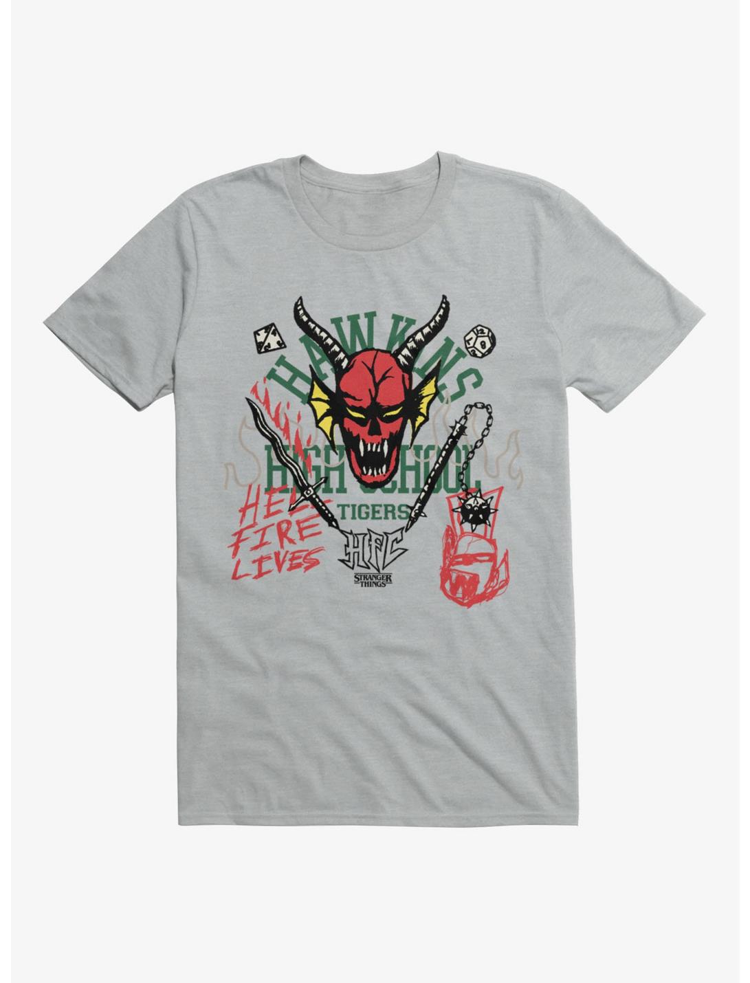 Stranger Things Hawkins Hellfire School T-Shirt