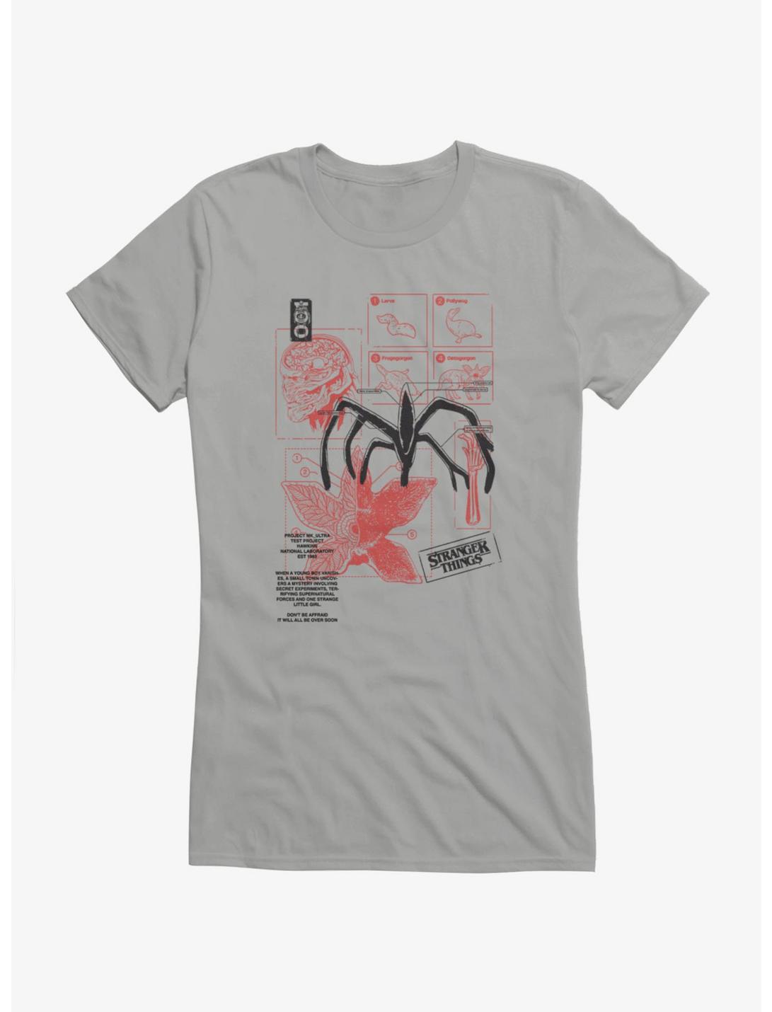 Stranger Things Project Mk Ultra Girls T-Shirt