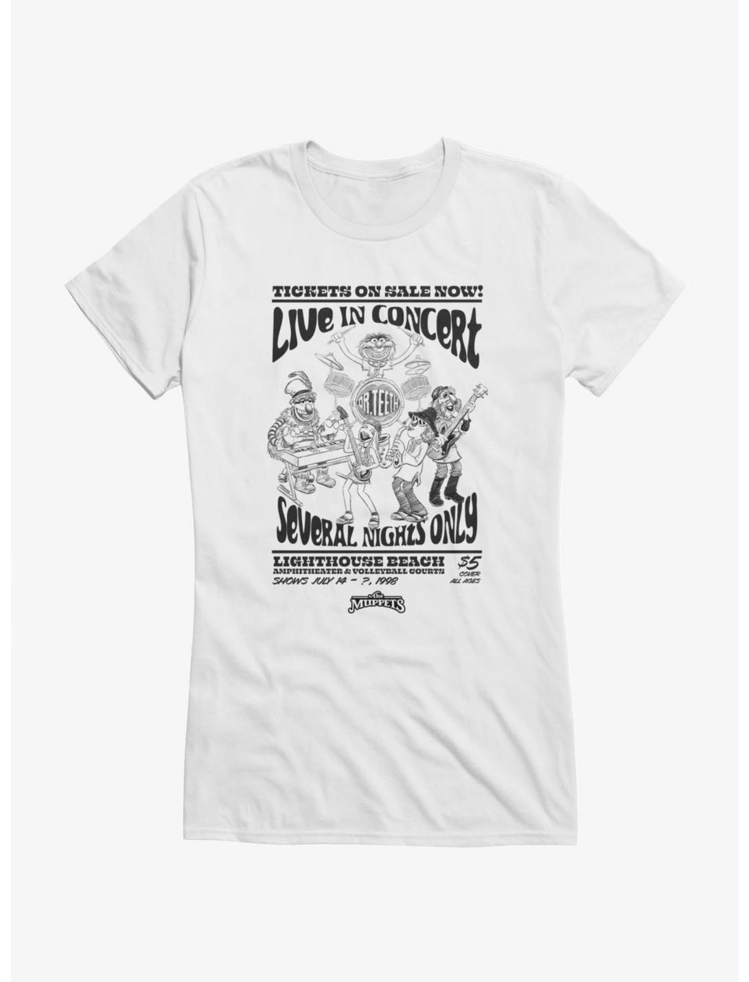 Disney The Muppets Live In Concert Womens T-Shirt