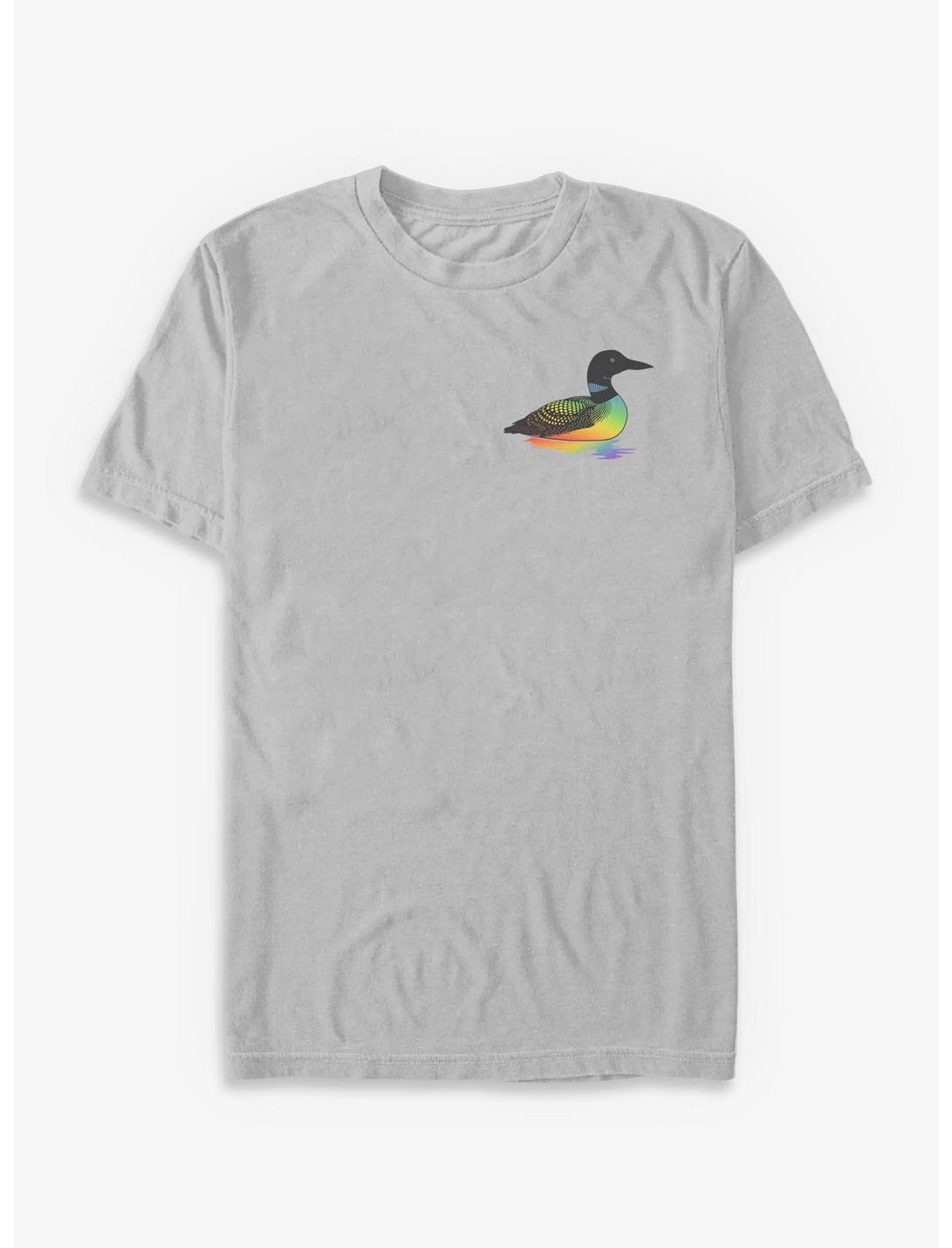 Hockey Rainbow Loon Canadian Wolf Bird T-Shirt