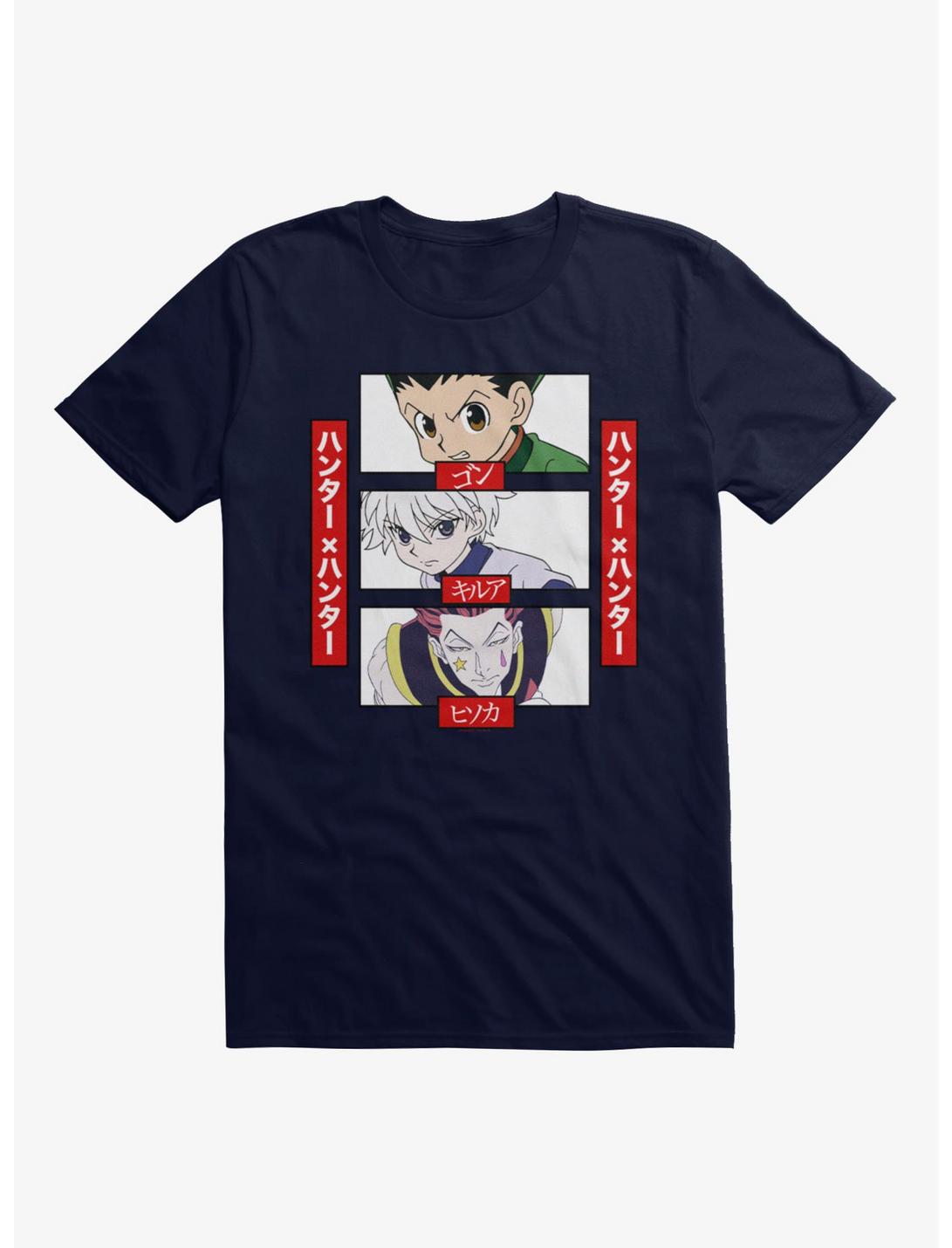 Hunter X Hunter Gon Killua Hisoka Panels T-Shirt