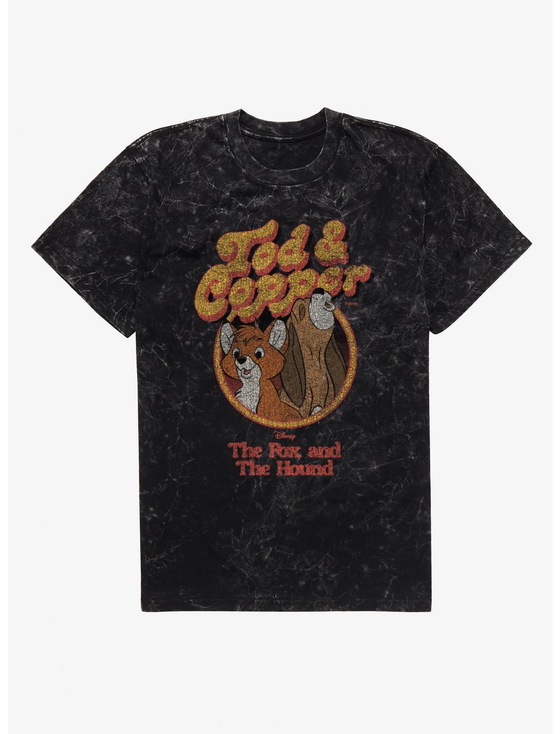 T-shirt Disney Rox et Rouky Tod et Cooper Howl