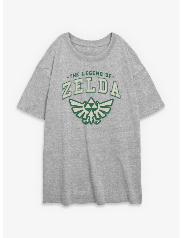 Nintendo The Legend Of Zelda Patch Girls Oversized T-Shirt