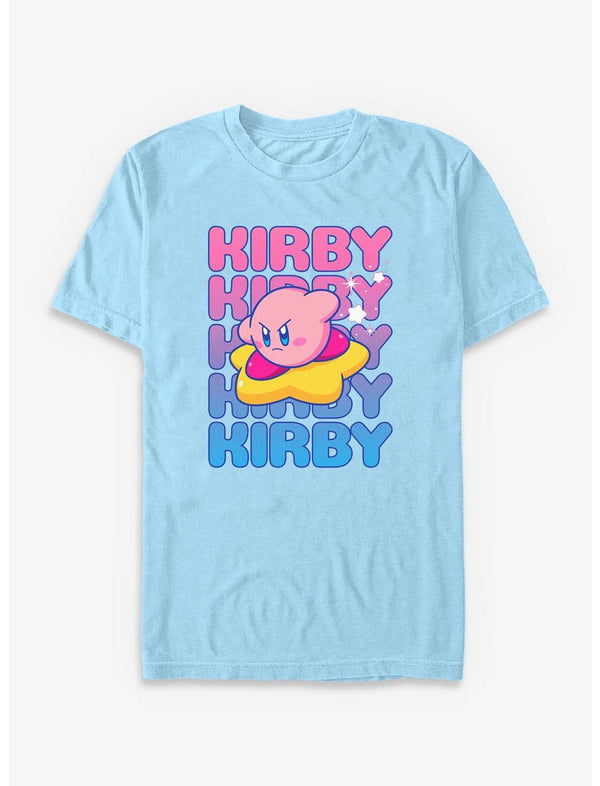 Nintendo Kirby Text Stack T-Shirt