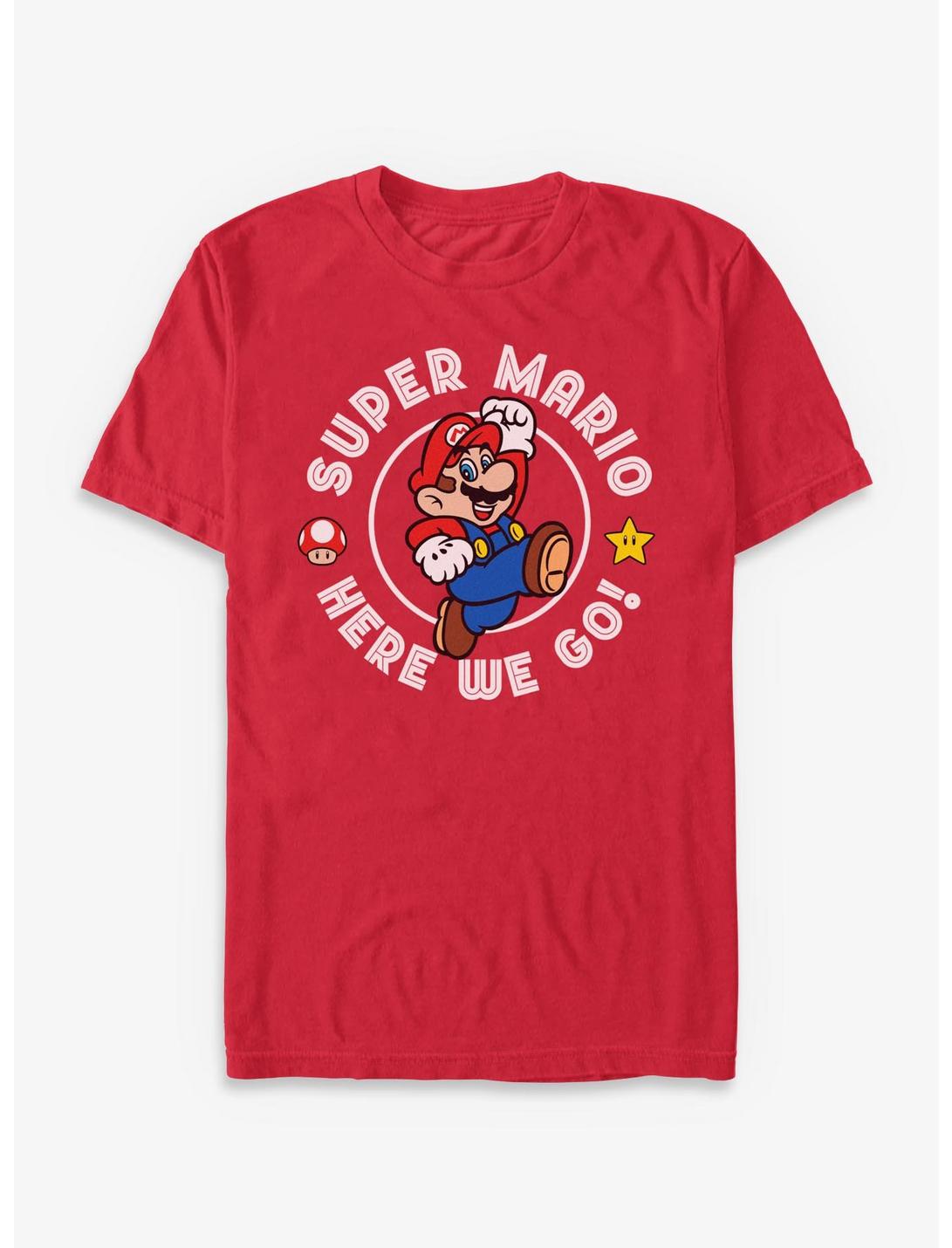 Nintendo Super Mario Here We Go T-Shirt