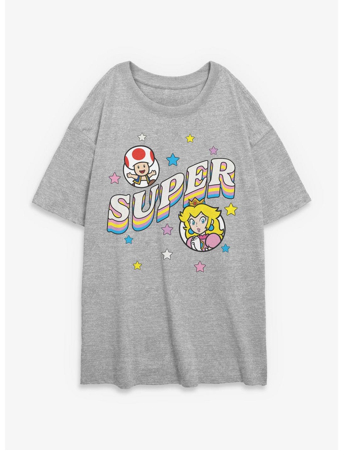 Nintendo Super Princess & Toad Girls Oversized T-Shirt