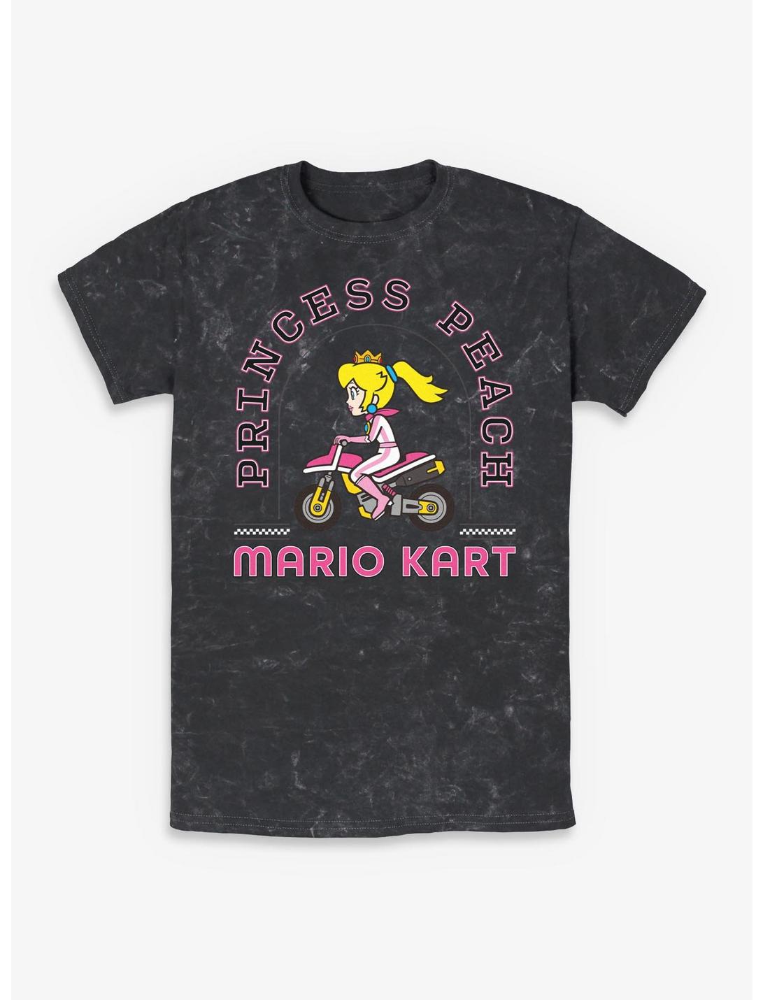 Nintendo Princess Peach Kart Mineral Wash T-Shirt