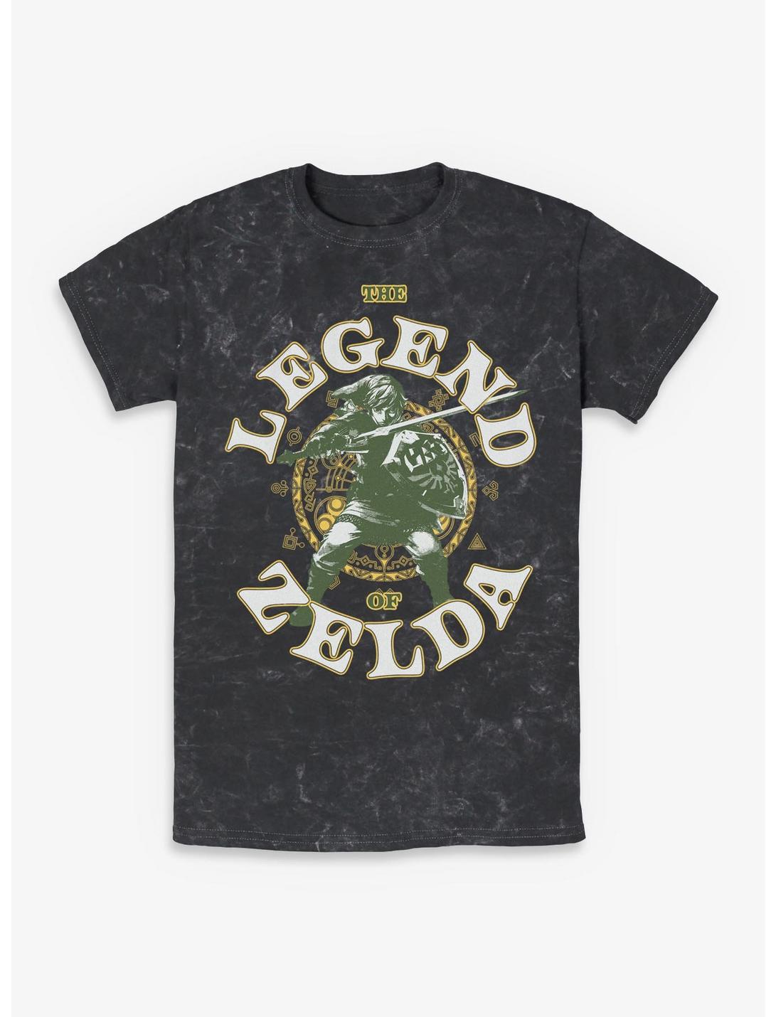 Nintendo The Legend Of Zelda Portrait Mineral Wash T-Shirt