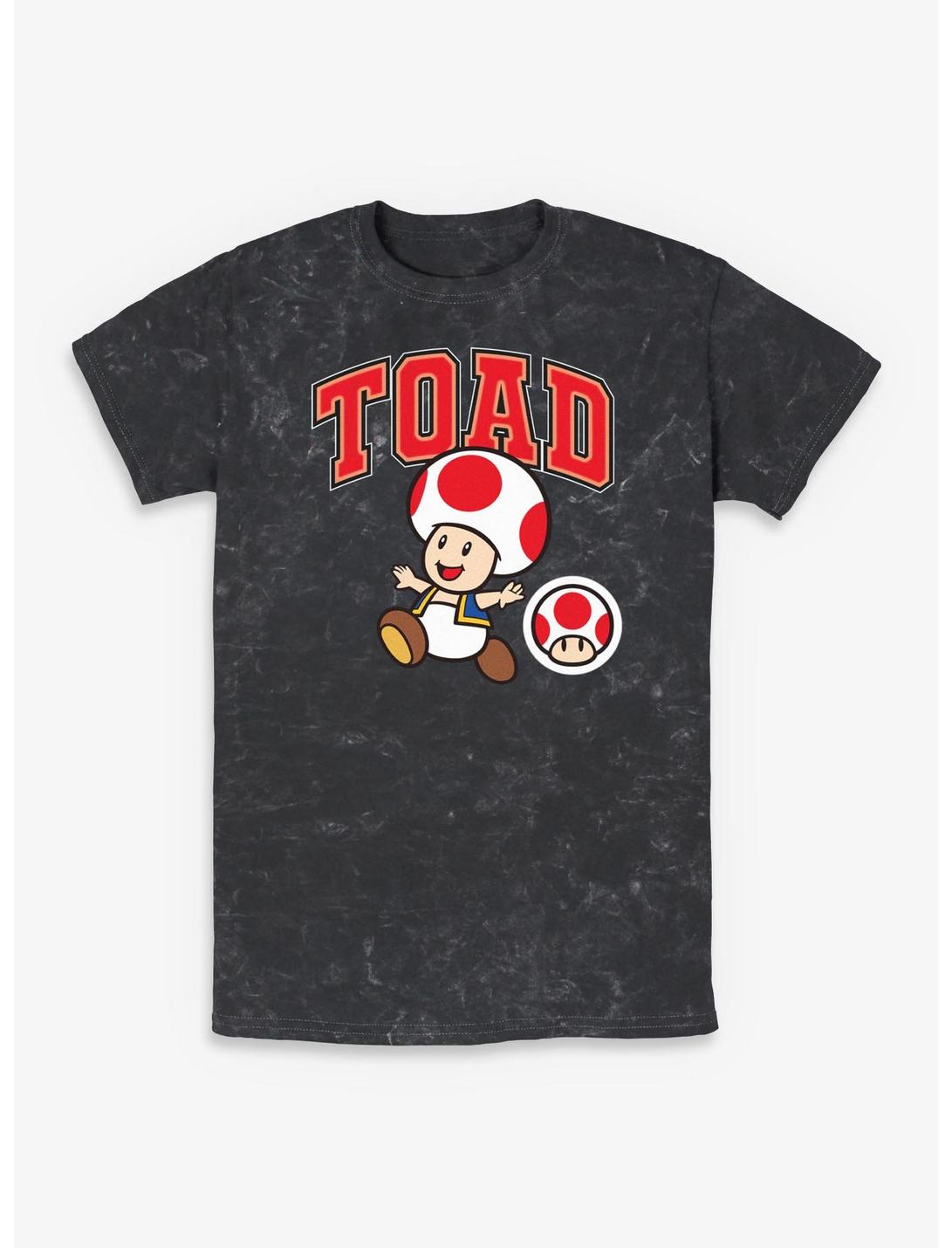 Nintendo Toad Jump Mineral Wash T-Shirt