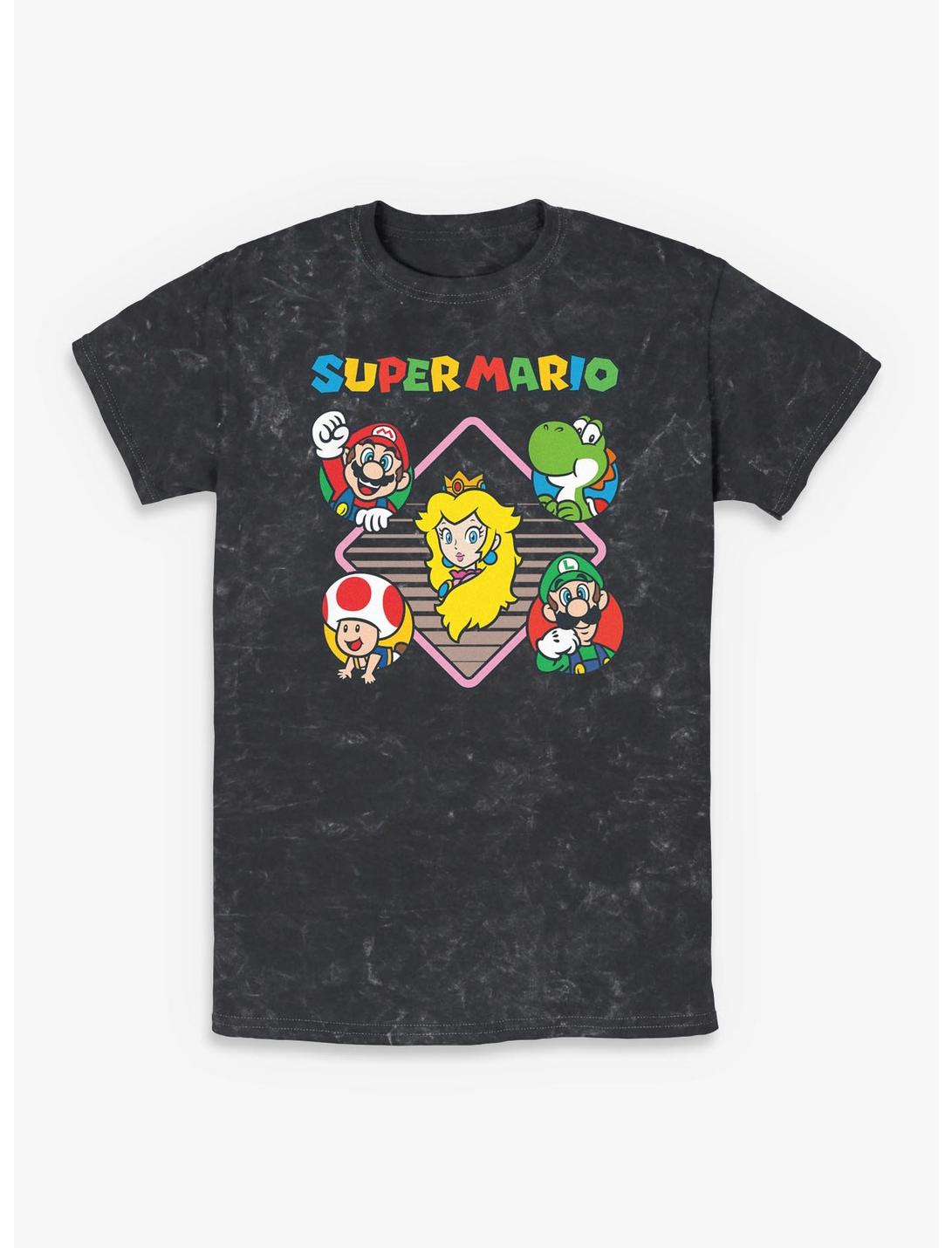 Nintendo Super Mario Crew Mineral Wash T-Shirt