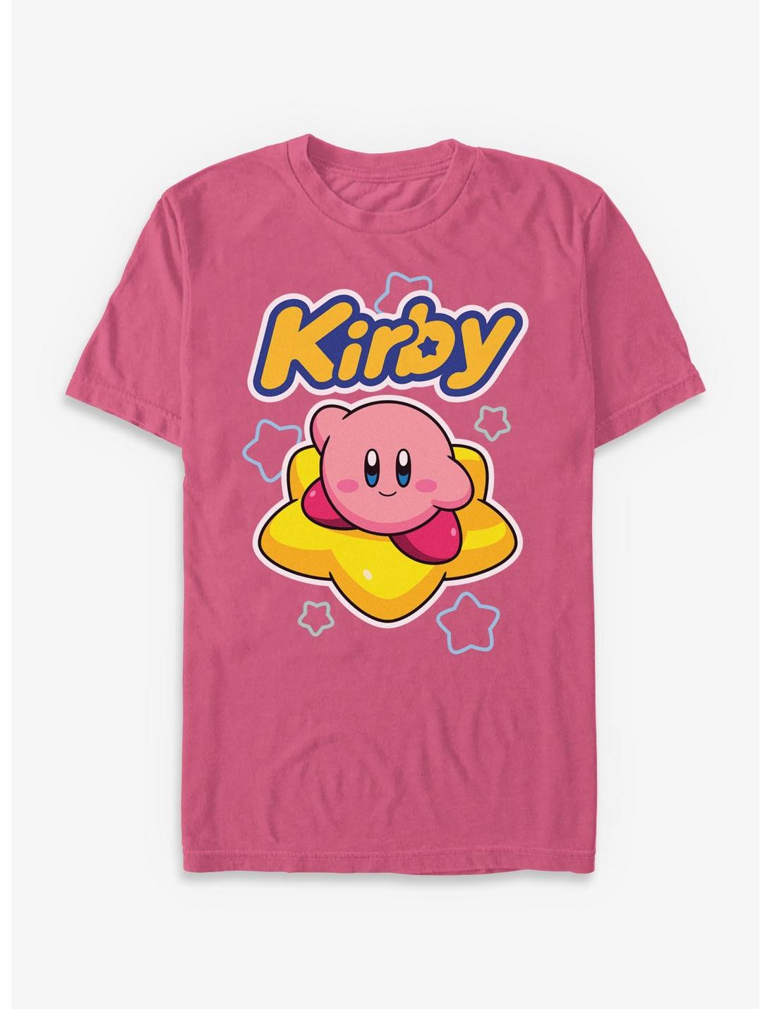 T-shirt teint en pièce Nintendo Kirby Surfing