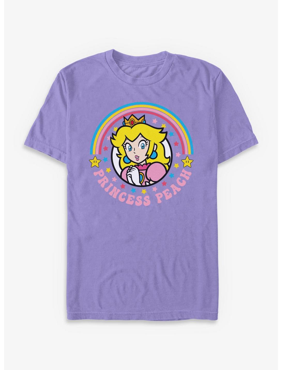 T-shirt Teint en Garment Dye Nintendo Joyful Peach Circle