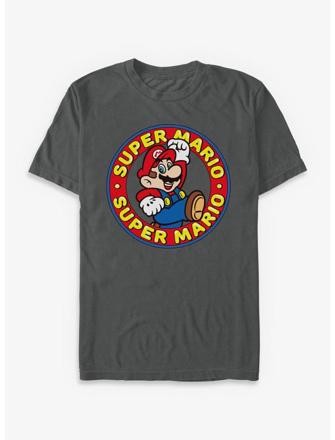 Nintendo Super Mario Circle Garment Dye T-Shirt