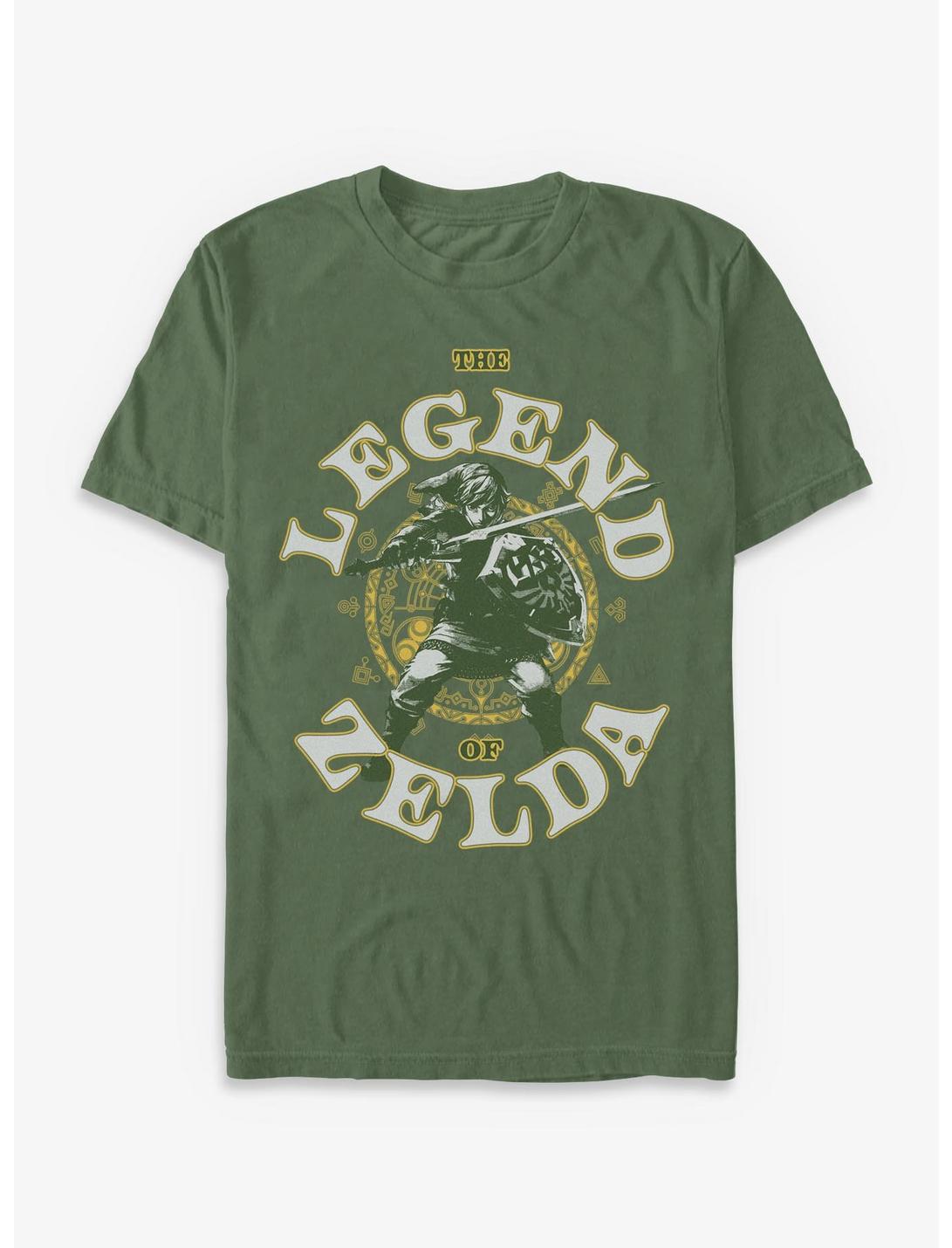 Nintendo The Legend Of Zelda Portrait Garment Dye T-Shirt