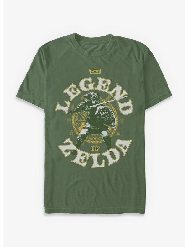 Nintendo The Legend Of Zelda Portrait Garment Dye T-Shirt