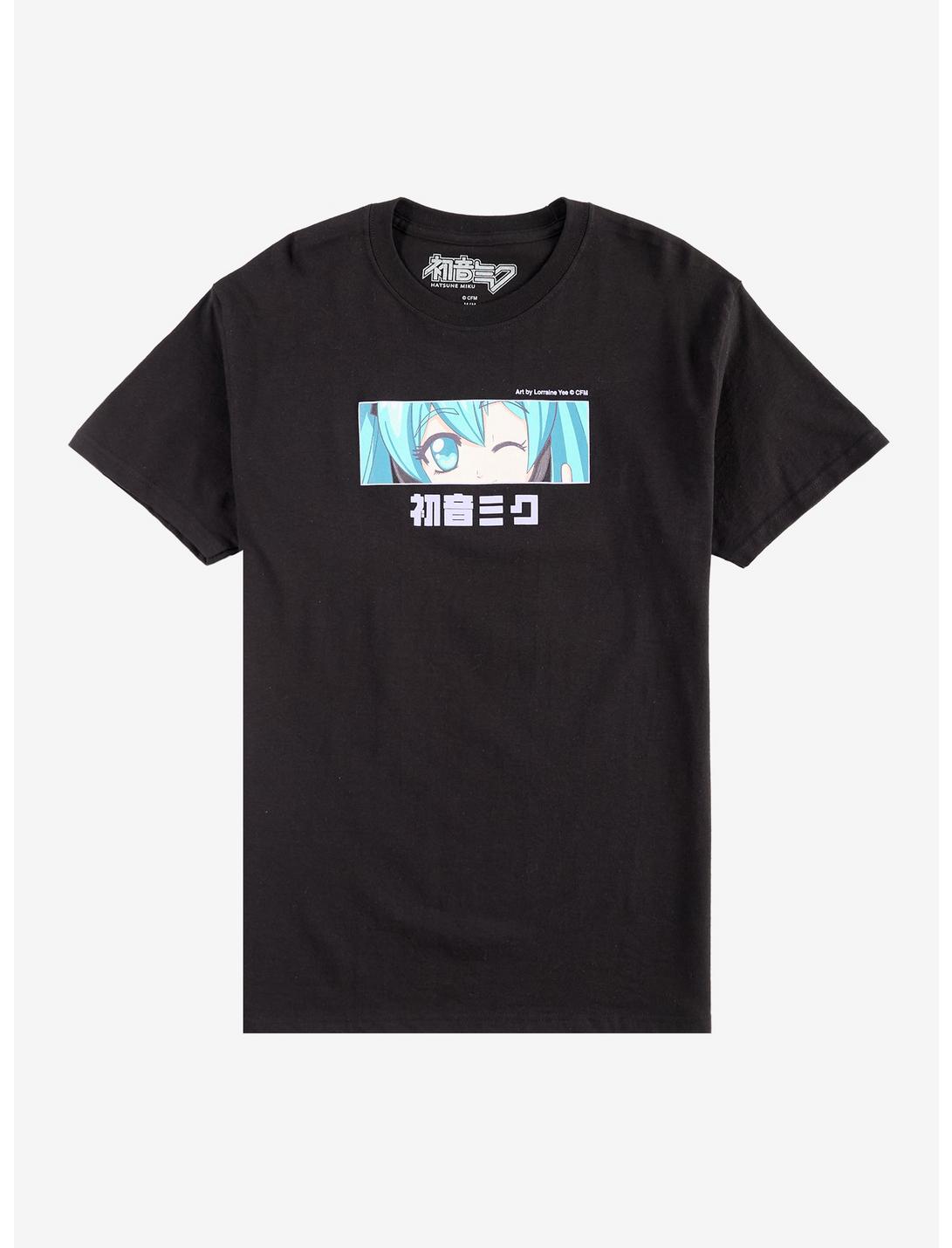Hatunse Miku Eye Panel T-Shirt