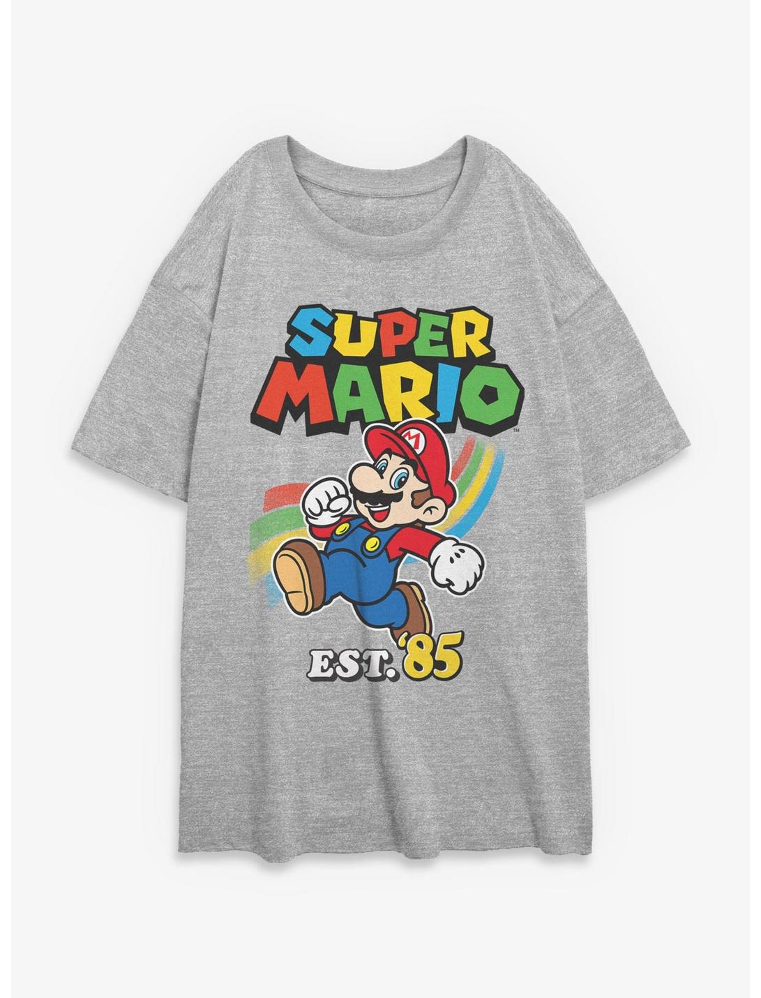 T-shirt ample Nintendo Super Mario Good New Vibes pour filles