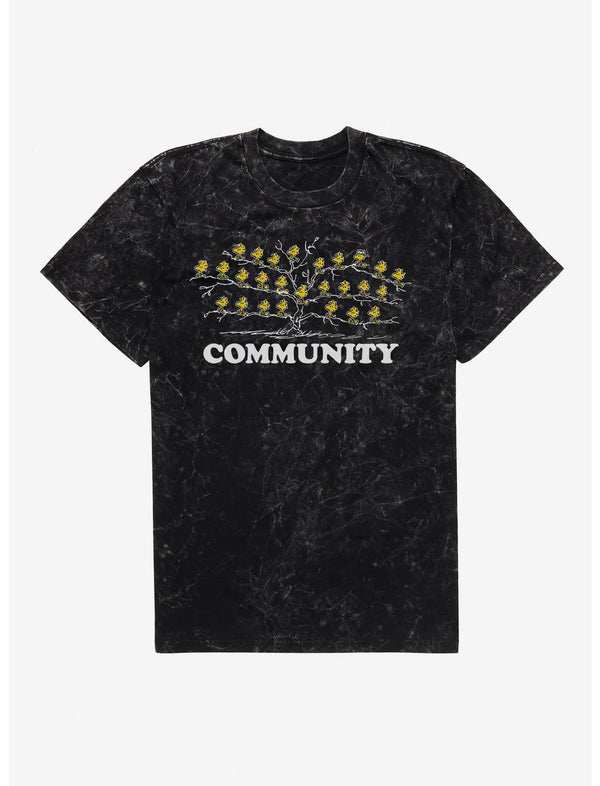 Peanuts Woodstock Community Mineral Wash T-Shirt