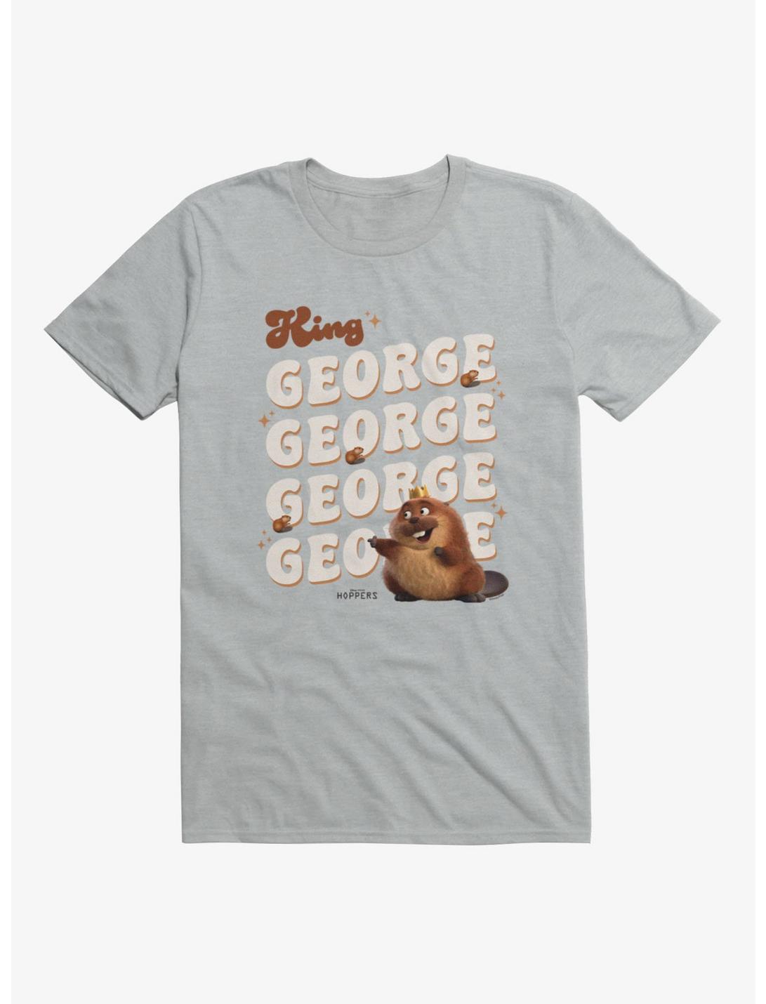 Disney Pixar Hoppers King George Beaver Name Stack T-Shirt