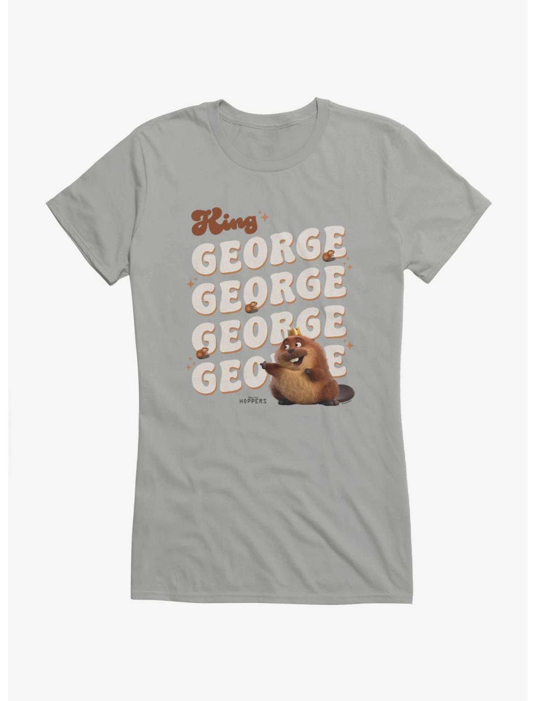 Disney Pixar Hoppers King George Beaver Name Stack Girls T-Shirt