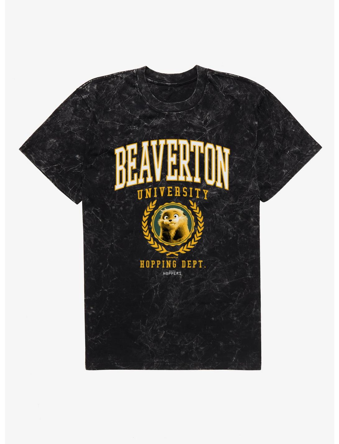 T-shirt délavé en minéral Disney Pixar Hoppers Mabel Beaverton University