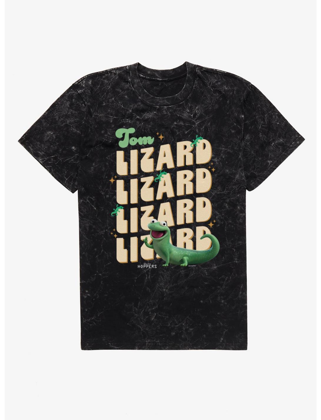 Disney Pixar Hoppers Tom Lizard Name Stack Mineral Wash T-Shirt