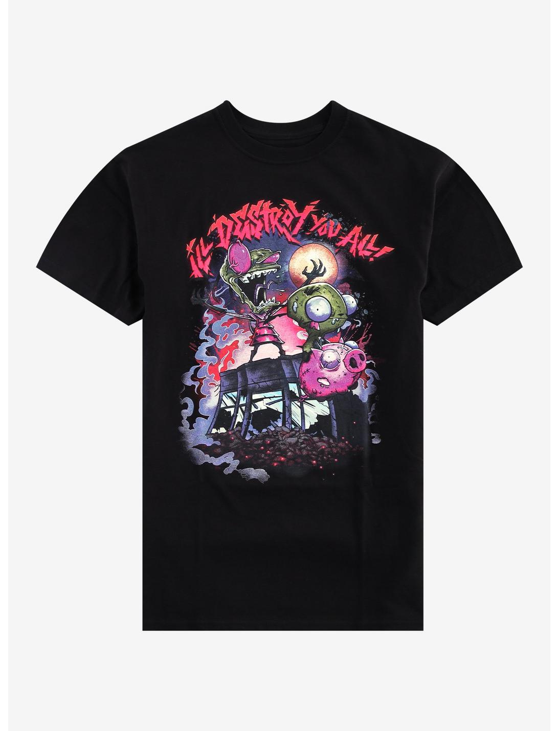 Invader Zim Destroy You All T-Shirt