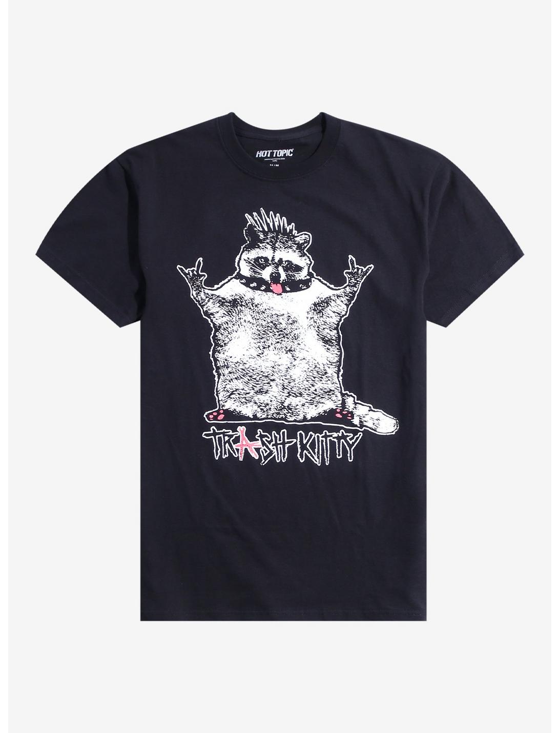 Punk Raccoon Trash Kitty T-Shirt