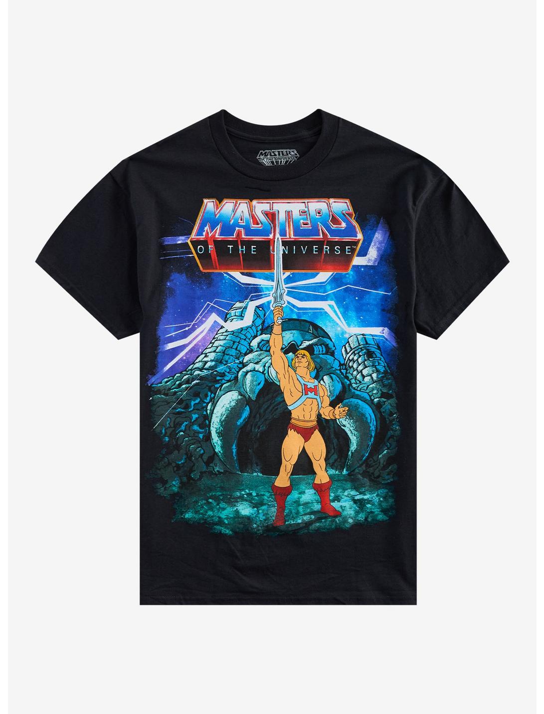 T-shirt Masters Of The Universe He-Man Château Grayskull