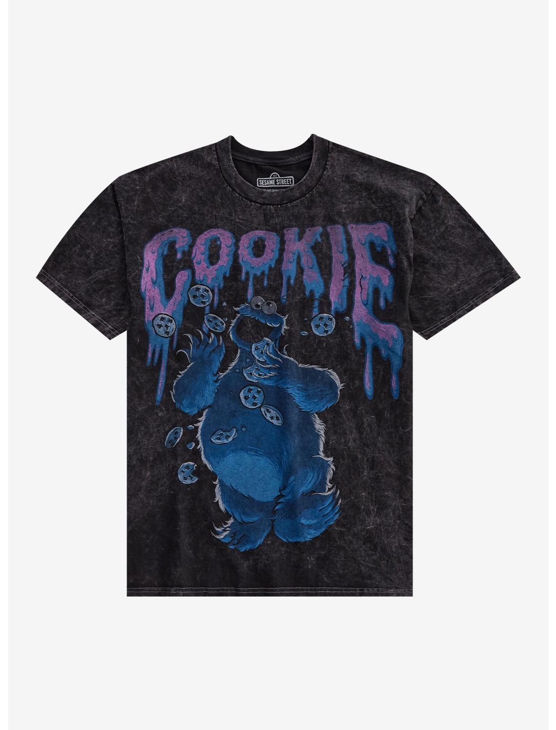 Sesame Street Cookie Monster Mineral Wash T-Shirt