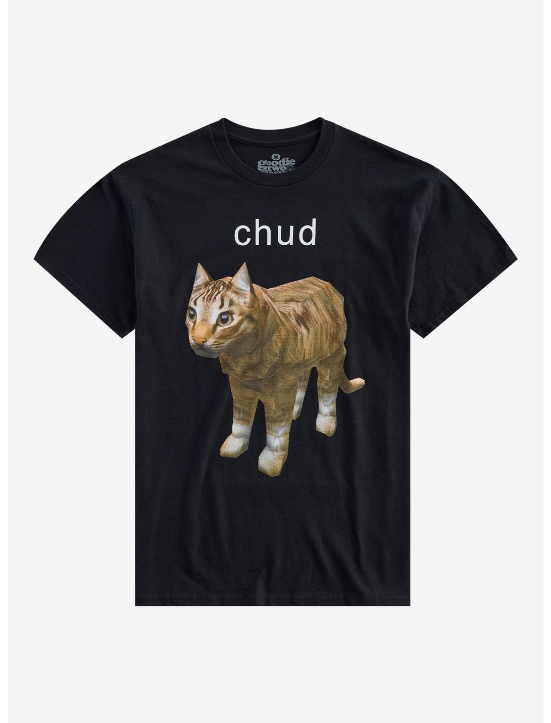 Chud Poly Cat T-Shirt By Goodie Two Sleeves