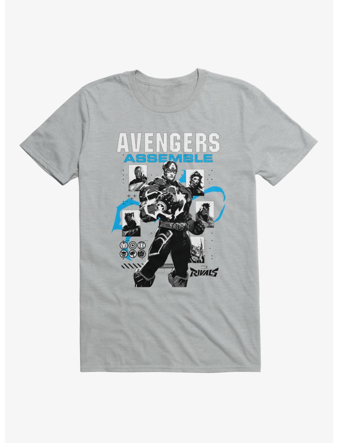 Marvel Rivals Captain America Avengers Assemble T-Shirt