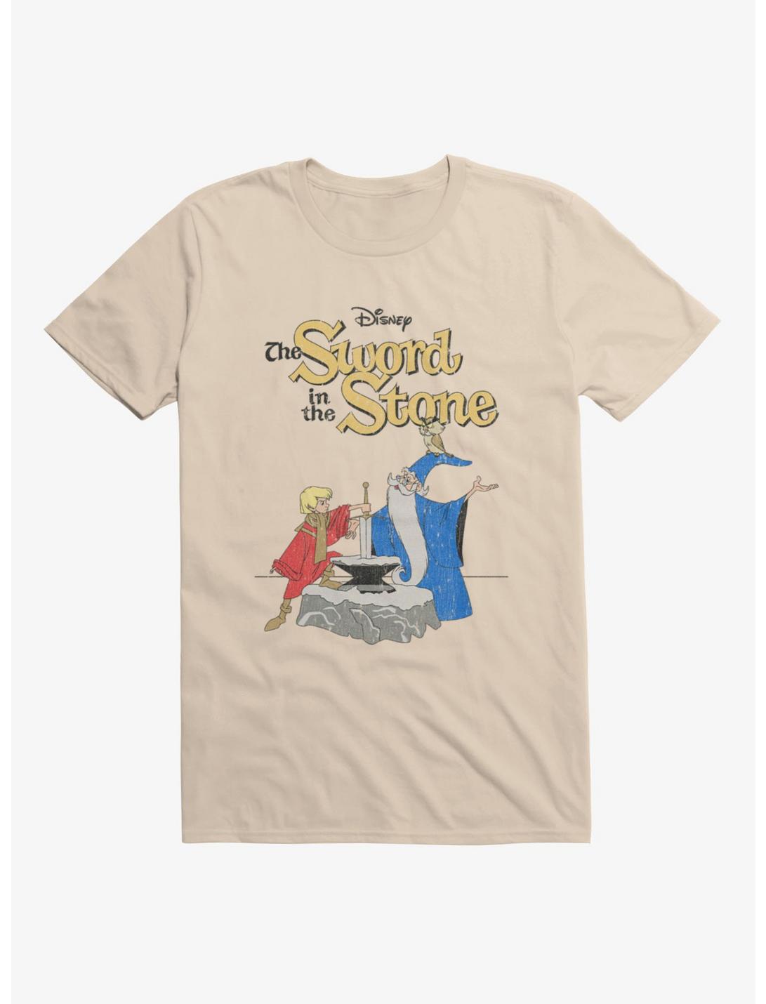 T-shirt avec affiche du film Disney « Merlin l'Enchanteur »