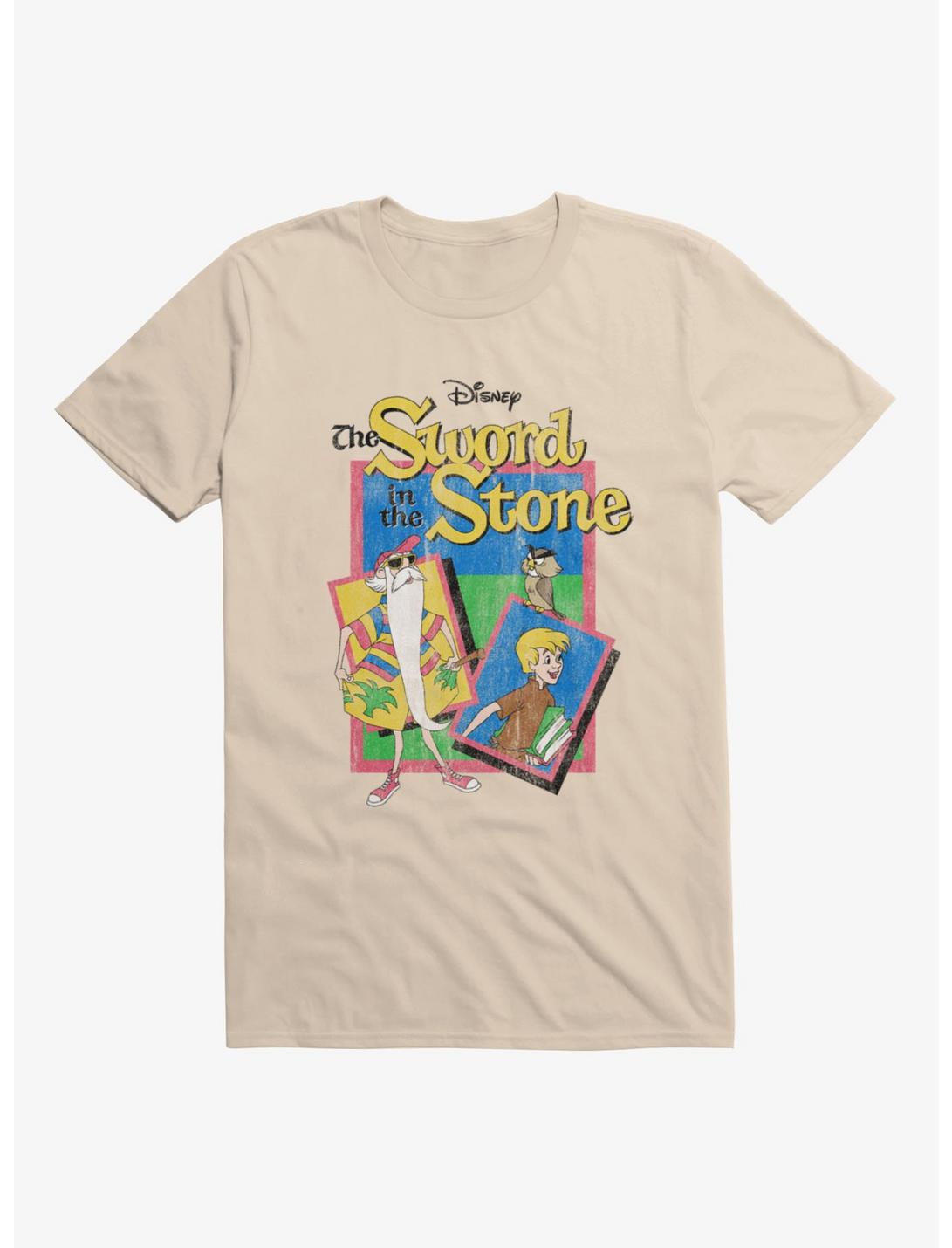 Disney Sword In The Stone Beach Vibe Poster T-Shirt